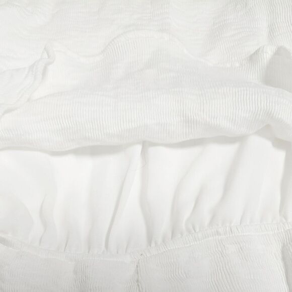 J.O.A. Layered Romper Button Back Detail BC5266 S - Picture 6 of 10